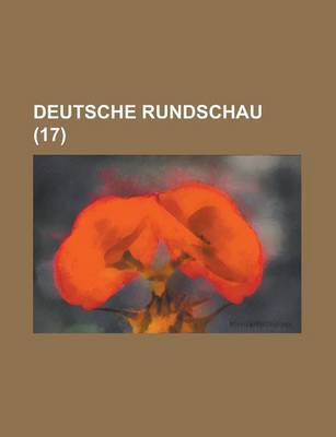 Book cover for Deutsche Rundschau (17)