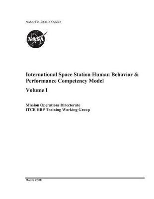 Book cover for International Space Station Human Behavior and Performance Competency Model