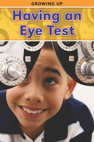 Cover of Having an Eye Test