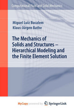 Cover of The Mechanics of Solids and Structures