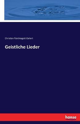 Book cover for Geistliche Lieder