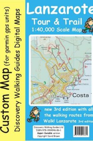 Cover of Lanzarote Tour & Trail Custom Map