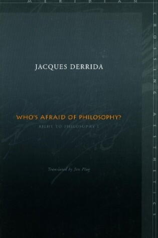 Cover of Who’s Afraid of Philosophy?