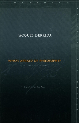 Cover of Who’s Afraid of Philosophy?