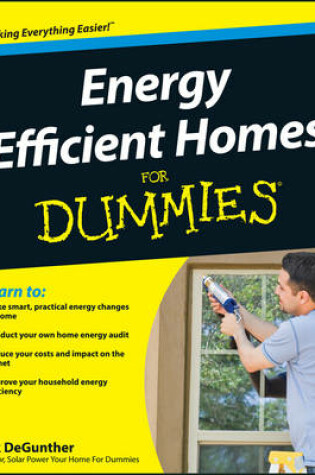 Cover of Energy Efficient Homes For Dummies