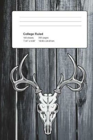 Cover of College Ruled 100 Sheets / 200 Pages