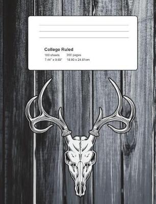 Book cover for College Ruled 100 Sheets / 200 Pages