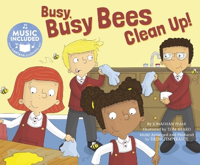 Book cover for School Time Songs Busy, Busy Bees Clean Up