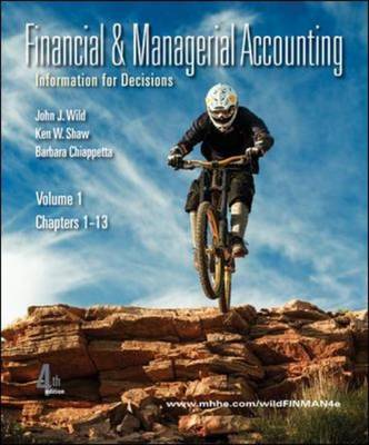 Book cover for Financial and Managerial Accounting with Working Papers