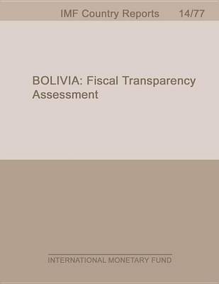 Book cover for Bolivia: Fiscal Transparency Assessment