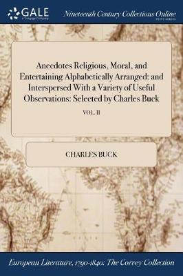 Book cover for Anecdotes Religious, Moral, and Entertaining Alphabetically Arranged