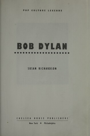 Cover of Bob Dylan (Pop Culture)(Oop)