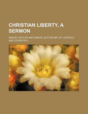 Book cover for Christian Liberty, a Sermon