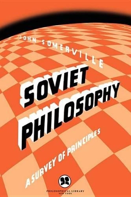 Book cover for Soviet Philosophy