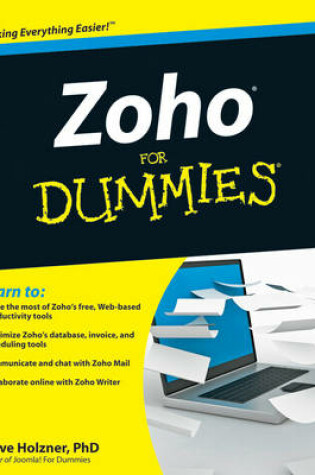 Cover of Zoho For Dummies