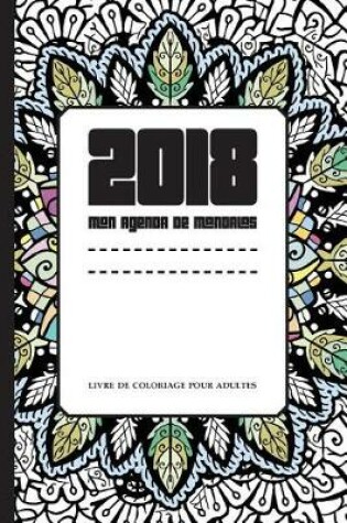 Cover of 2018 Mon Agenda de Mandalas