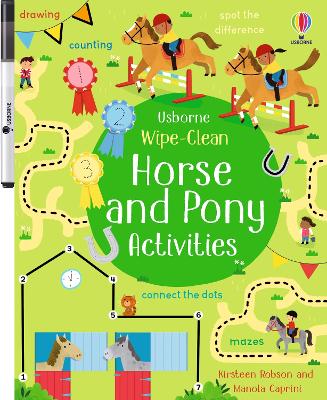 Cover of Wipe-Clean Horse and Pony Activities