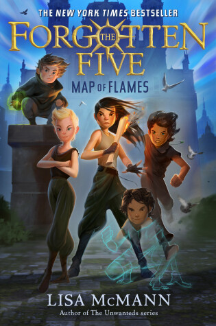 Cover of Map of Flames (The Forgotten Five, Book 1)