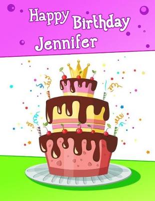 Book cover for Happy Birthday Jennifer