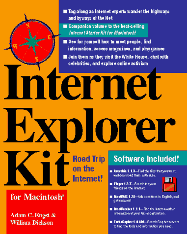 Book cover for The Internet Explorer's Kit for the Macintosh
