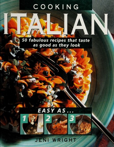 Book cover for Easy as 1, 2, 3 Italian Cooking