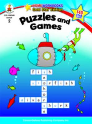 Book cover for Puzzles and Games, Grade 2