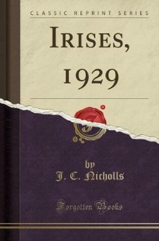 Cover of Irises, 1929 (Classic Reprint)