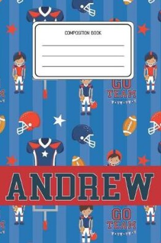 Cover of Composition Book Andrew