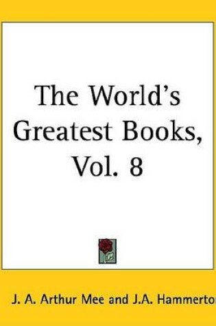 Cover of The World's Greatest Books, Vol. 8