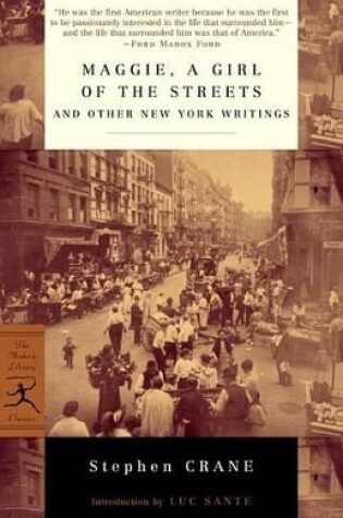 Cover of Maggie, a Girl of the Streets and Other New York Writings
