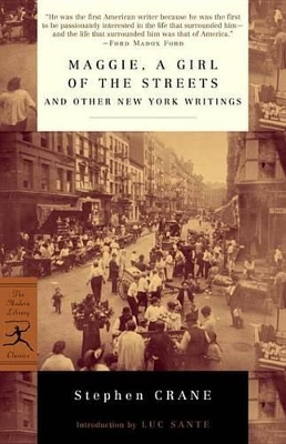 Book cover for Maggie, a Girl of the Streets and Other New York Writings