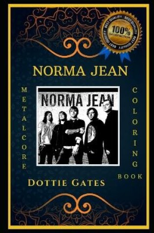 Cover of Norma Jean Metalcore Coloring Book