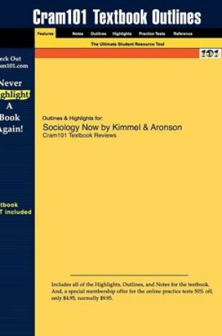 Cover of Studyguide for Introductory Sociology by Kimmel, Michael S., ISBN 9780205777082