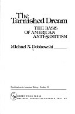 Cover of Tarnished Dream