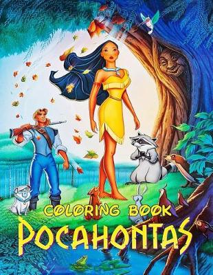 Book cover for Pocahontas Coloring Book