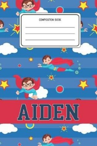 Cover of Composition Book Aiden