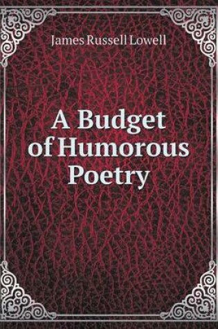 Cover of A Budget of Humorous Poetry