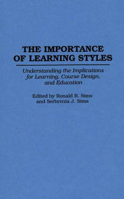 Book cover for The Importance of Learning Styles