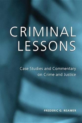 Book cover for Criminal Lessons