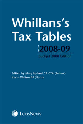 Book cover for Whillan's Tax Tables