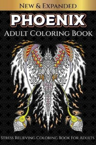 Cover of Phoenix Adult Coloring Book