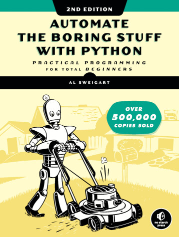 Book cover for Automate the Boring Stuff with Python, 2nd Edition