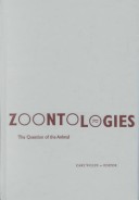 Book cover for Zoontologies