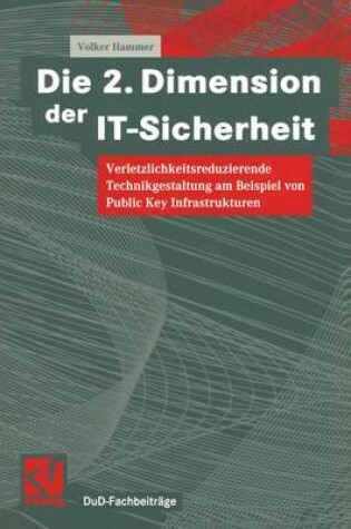 Cover of Die 2. Dimension der IT-Sicherheit