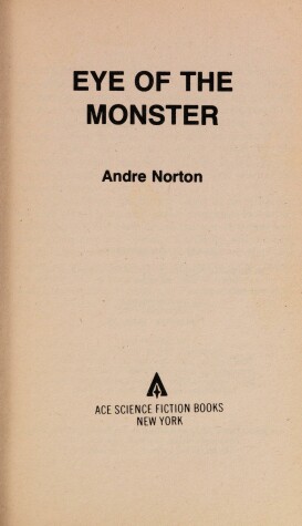 Book cover for Eye of the Monster