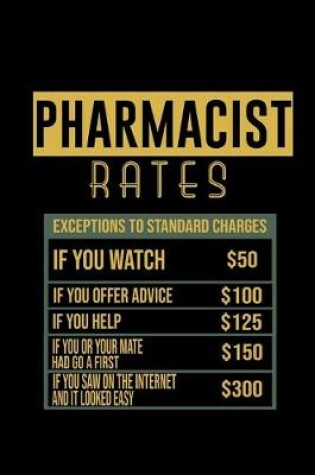 Cover of Pharmacist rates