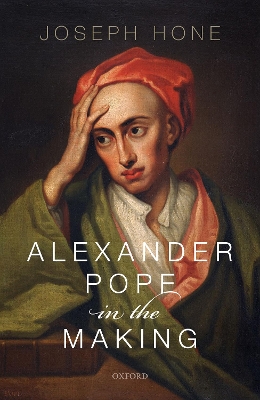Book cover for Alexander Pope in the Making