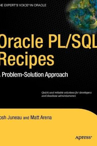 Cover of Oracle and PL/SQL Recipes