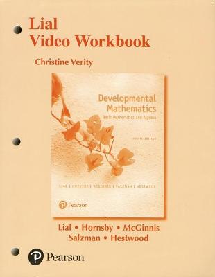 Book cover for Lial Video Workbook for Developmental Mathematics