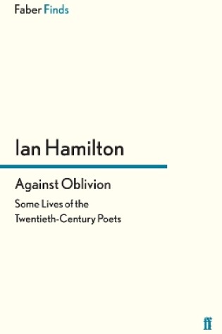 Cover of Against Oblivion